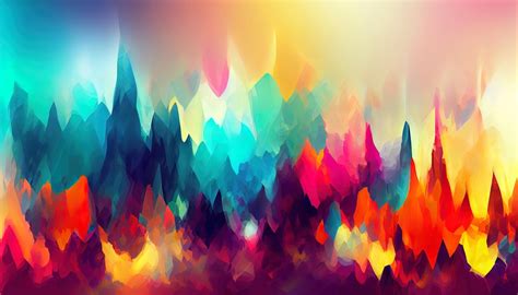 Premium Ai Image Rainbow Blend Background Layers Abstract Gradient