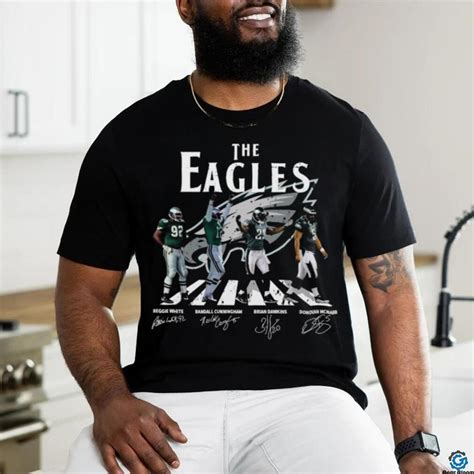 Official The Philadelphia Eagles Abbey Road Signatures 2023 Shirt