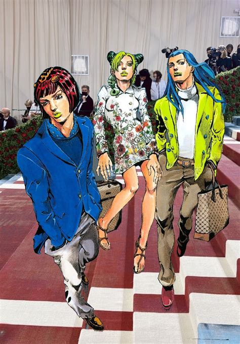 Daily Bruno Bucciarati On Twitter Bruno Bucciarati Jolyne Kujo And