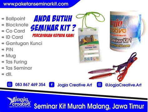 Produsen Paket Seminar Kit Murah Malang Jawa Timur