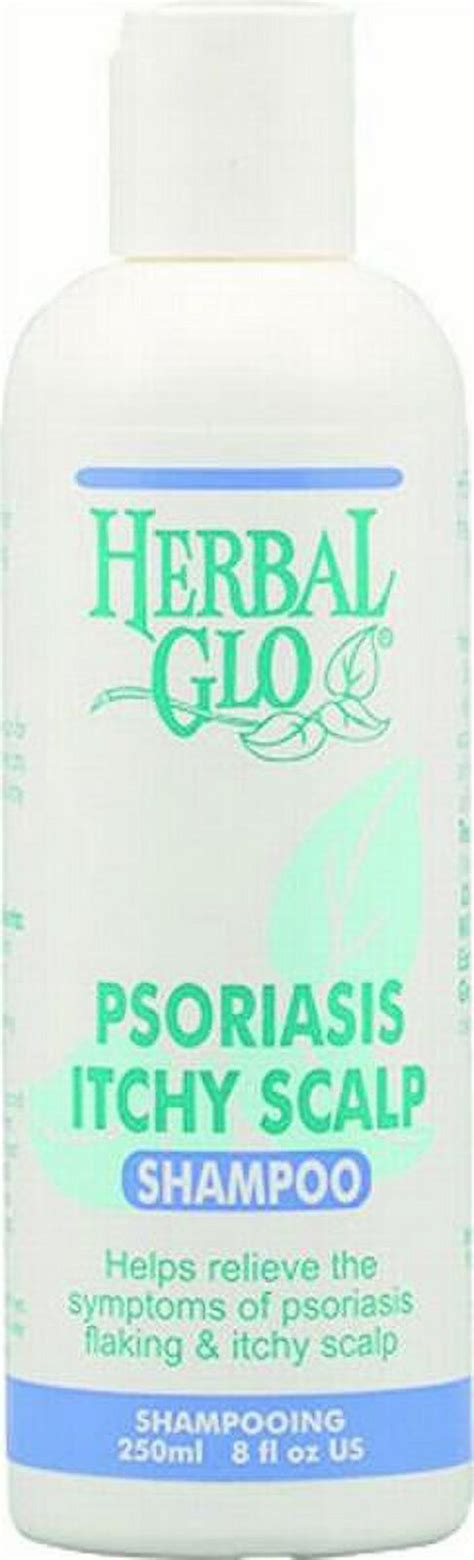 Herbal Glo Psoriasis And Itchy Scalp Shampoo 8 Oz