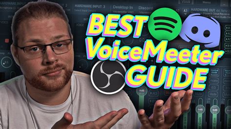 How To Setup Voicemeeter Banana Potato Youtube