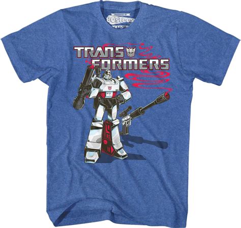 Retro Megatron Transformers T Shirt Transformers Mens T Shirt
