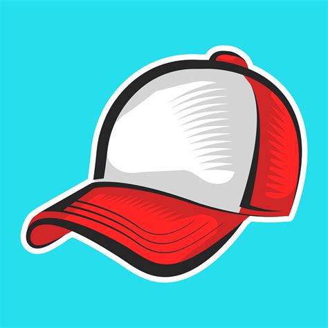 Baseball Cap 550386 Vector Art at Vecteezy