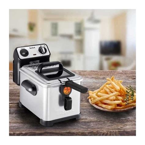 TEFAL FR511170 Filtra Pro Friteuse Semi Professionnelle Inox Design