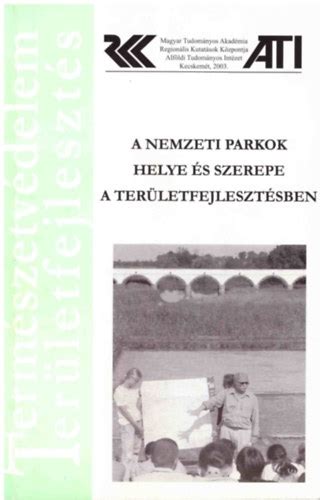 PDF Ebook letöltés A nemzeti parkok helye és szerepe a