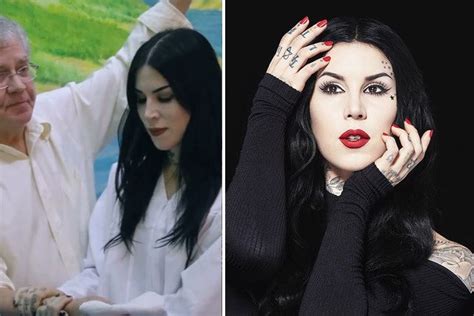 Tattoo Artist Kat Von D Who Previously Renounced The Occult Gets Baptized