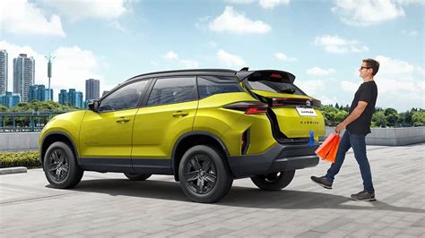 Tata Harrier Facelift Revealed With Updated Design Features