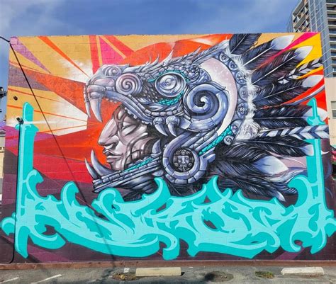 Streetart Carlos Rodriguez Ankor 1 San Jose California Usa