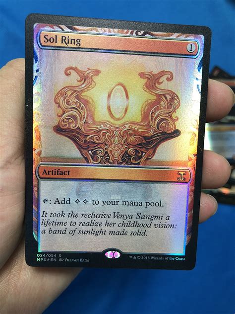 Sol Ring Kaladesh Inventions Foil PROXY KING MTG PROXY