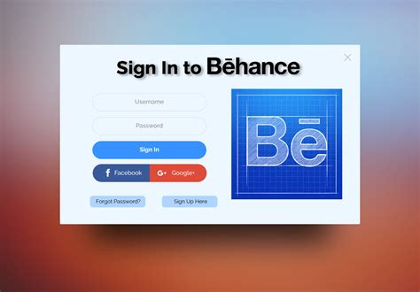 Sign In To Behance On Behance