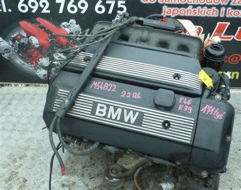 SILNIK KOMPLETNY BMW E39 2 2 R6 M54B22 171 TYS M54B22 za 4000 zł z