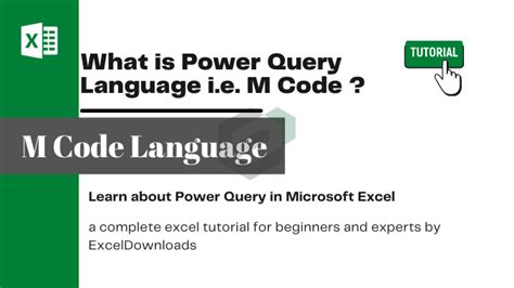 M Code In Power Query Basic Introduction