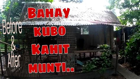 Bahay Kubo Paano Ba Gumawa Ng Kubo Kubo Tour Native House YouTube