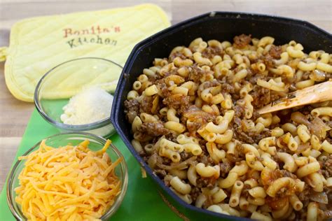 Cheesy Goulash Casserole Bonitas Kitchen