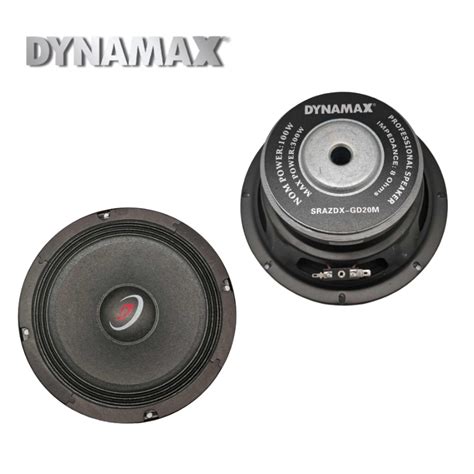 Dynamax Woofer Watt Ohm Srazdx Gd M Shopee Malaysia