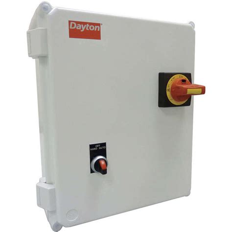 Dayton 6pxd7 Combination Starter Iec 24 32a Nema 4x Hoa