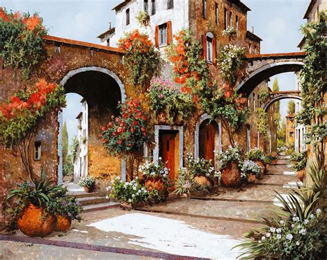 Profumi Di Paese Painting By Guido Borelli Fine Art America