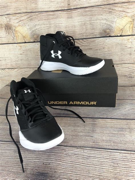 Under Armour Ua Jet Mid Shoe Womens Size 10 Black New Basketball Ebay Womens