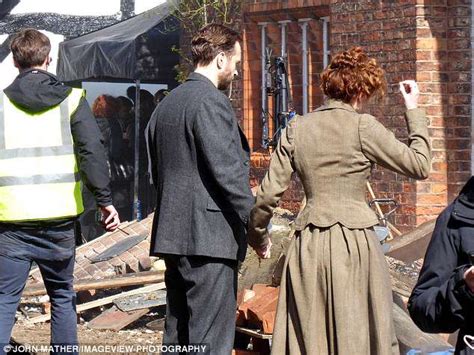 Eleanor Tomlinson And Rafe Spall Film Bbcs War Of The Worlds Daily