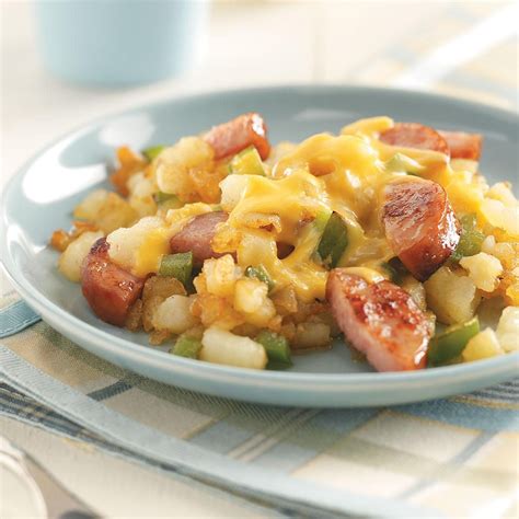 Hearty Sausage ‘n Hash Browns Recipe How To Make It