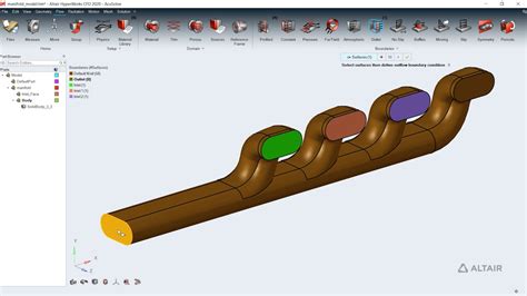 How To Setup A Cfd Workflow In Altair Hyperworks Youtube