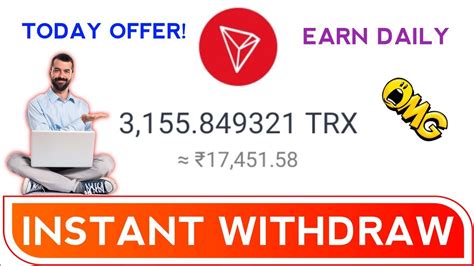 Earn Trx Without Investment 🔥 How To Earn Trx For Free Tron Mining 🤩