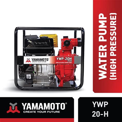 Jual Yamamoto Gasoline Water Pump Ywp H Shopee Indonesia