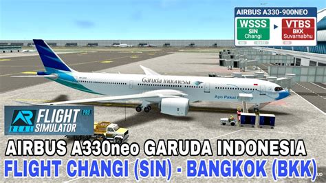 Real Flight Simulator Rfs Airbus A Neo Garuda Indonesia Flight