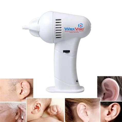 Ear Care Safe Electric Ear Cleaning Cleaner Cordless Device Dig Ear Massage Machine Vacuum ...