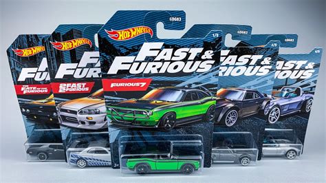 Hot Wheels 1:64 Fast Furious 2021 Fast Stars Caisse L Assortiment Ensemble De Voitures GBW75 ...