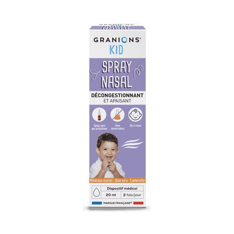 Decongestant Nasal Spray Granions Kid Ml Granions