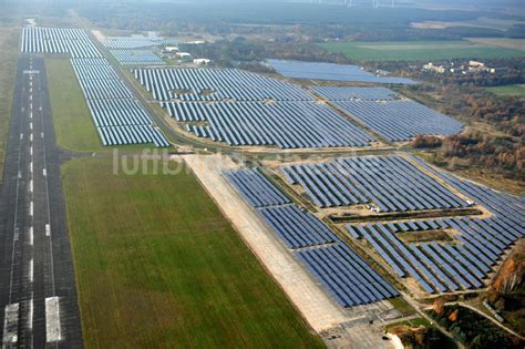 Falkenberg L Nnewitz Aus Der Vogelperspektive Solarpark L Nnewitz