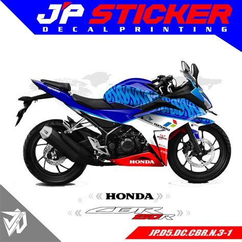 Jual Dekal Stiker Full Body CBR FACELIFT MANDALIKA Sticker Ful Bodi