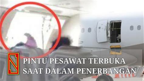 Penumpang Pesawat Asiana Airlines Buka Pintu Darurat YouTube