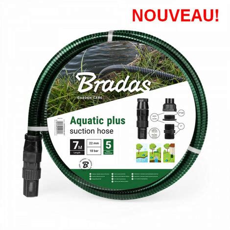 Kit D Aspiration Et De Pression AQUATIC PLUS 7 M NOIR