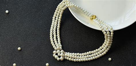 Pearl Jewelry Design How To Make A Handmade Three Strand White Pearl