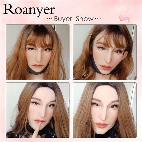 Roanyer Realistic Silicone Female Ann Mask Human Skin For Cosplay