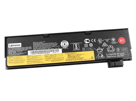 Originale Lenovo ThinkPad T480 20L6 Batteria 24Wh 2100mAh