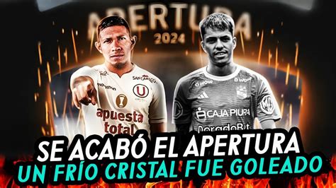 Centenario Universitario GOLEA A Sporting Cristal YouTube