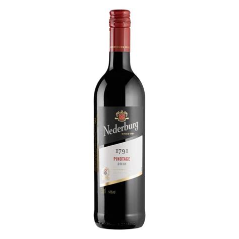 Vinho Sul Africano Tinto Meio Seco Nederburg Pinotage Garrafa 750ml