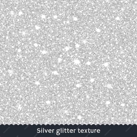 Silver Glitter Color