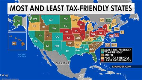 The Most And Least Tax Friendly States In The Us Fox Business