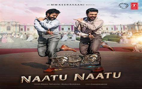 Rrrs Super Hit Song Naatu Naatu Wins Prestigious Golden Globe Award