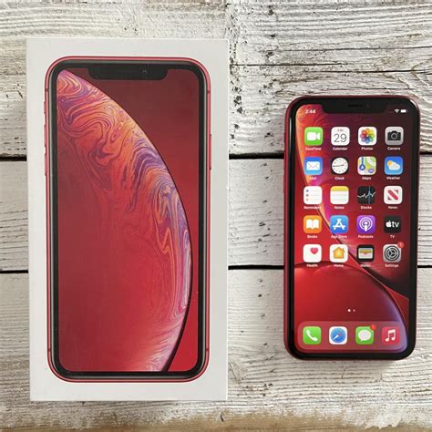 Apple Iphone Xr Unlocked Red Gb A Lvbc Swappa