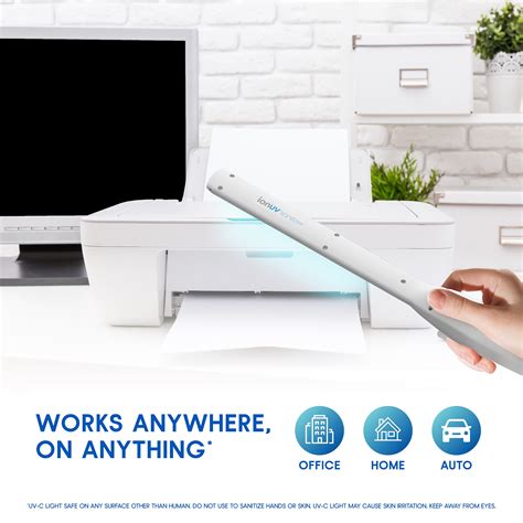 ionUV Pro Wand – Rechargeable Handheld UV Light Sanitizer Wand with