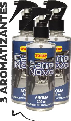 Kit Odorizante Bom Aroma Carro Novo Tfp Brasil Ml Frete Gr Tis