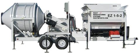 Portable Concrete Mixer Batching Plants EZ Series Mix Right