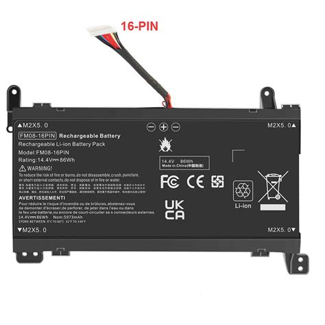 86Wh Battery For HP Omen 17 AN120NR