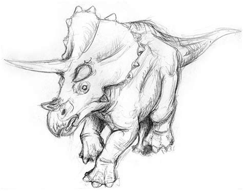 How To Draw A Triceratops Step By Step Drawing Tutorials Artofit